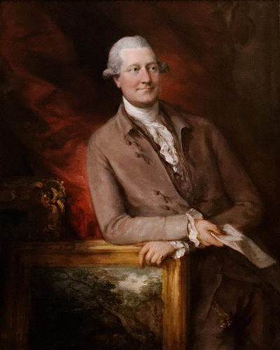 Portrait of James Christie Thomas Gainsborough